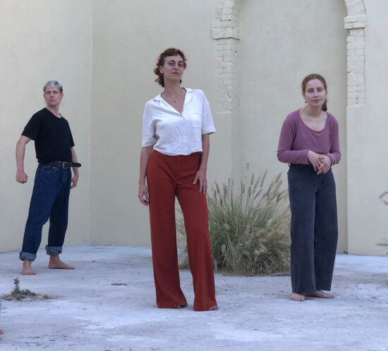 Forum Dança | Apresentações PACAP 7/TBA | Hinterher: Maud Buckenmeyer, Beatriz Baião, Damien Najean, Giulia Romitelli e Jakob von Kietzell